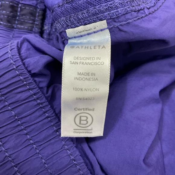 Athleta Expedition Shorts Cosmic Blue Size 6 - Picture 4 of 5